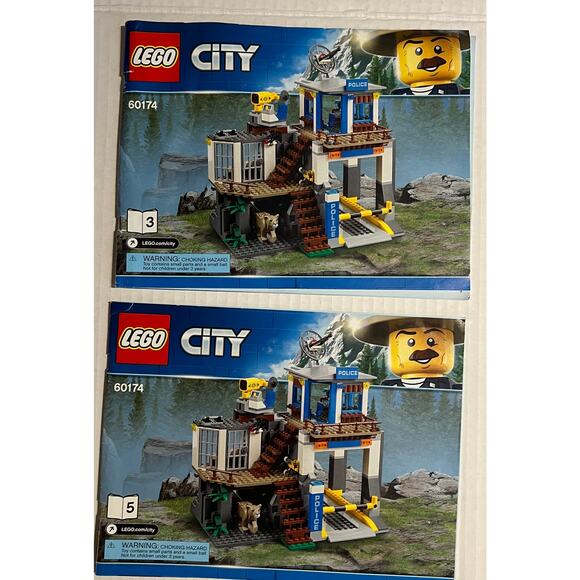 LOT of LEGO CITY Instruction Manuals ONLY (no legos) Lot #7 - Picture 3 of 8